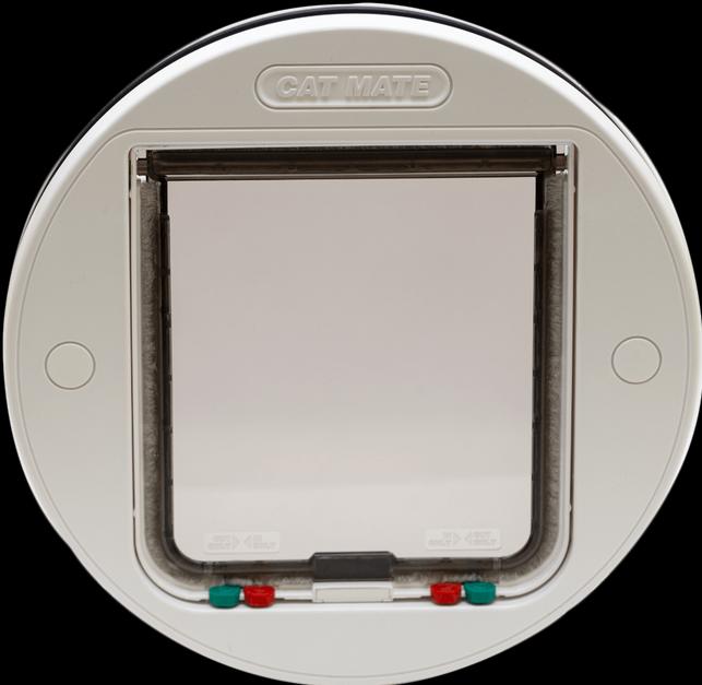 Actual product image Cat Mate Cat flap for glass panes (Magnetic cat flap)