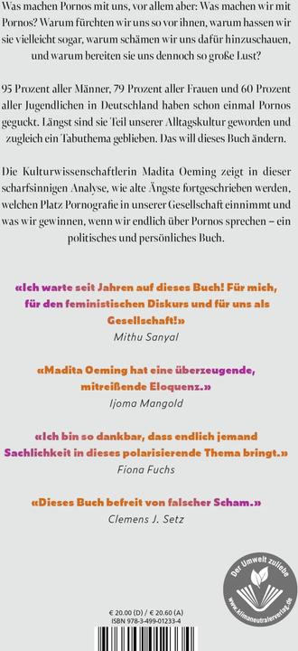 Produktbild Porno (Deutsch, Madita Oeming, 2023)