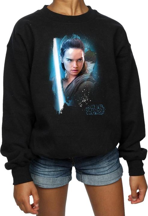 Produktbild Star Wars The Last Jedi Rey Brushed Sweatshirt Mädchen (140, 146)