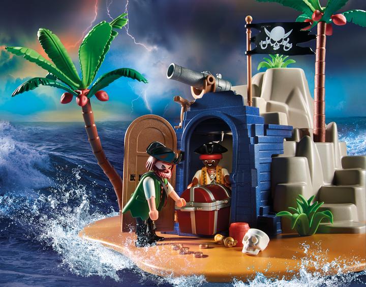 Produktbild Playmobil Pirateninsel mit Schatzversteck (70556, Playmobil Pirates)