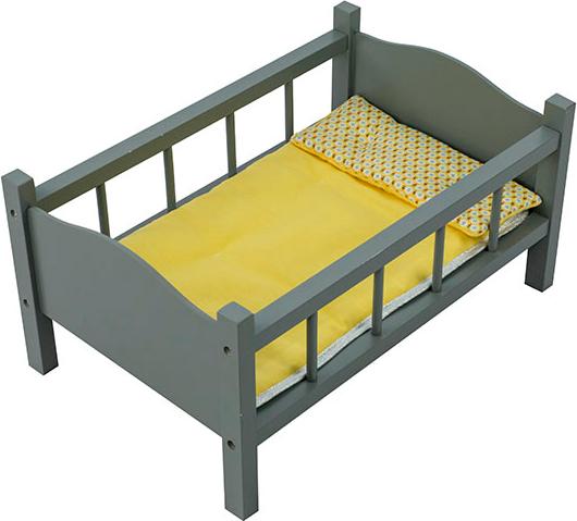 Actual product image Barrutoys Wooden Doll Bed | For Dolls Up To 40 Cm | Doll Crib