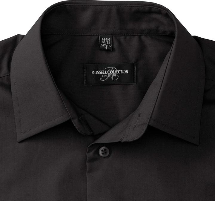 Image du produit Russell Collection Chemise Popeline Manches Longues Entretien Facile (4XL)