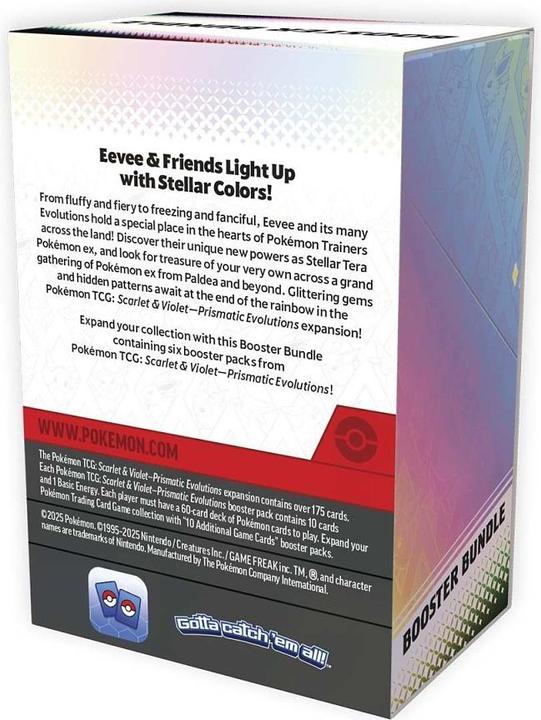 Produktbild Pokémon Prismatic Evolutions (Englisch, Bundle)