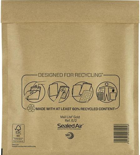 Image du produit Sealed Air Enveloppe Mail Lite Gold 100 pcs (100 x)