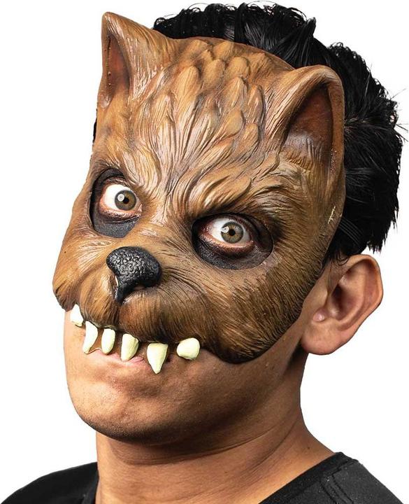 Actual product image Metamorph Kleiner Werwolf mit Überbiss Halbmaske