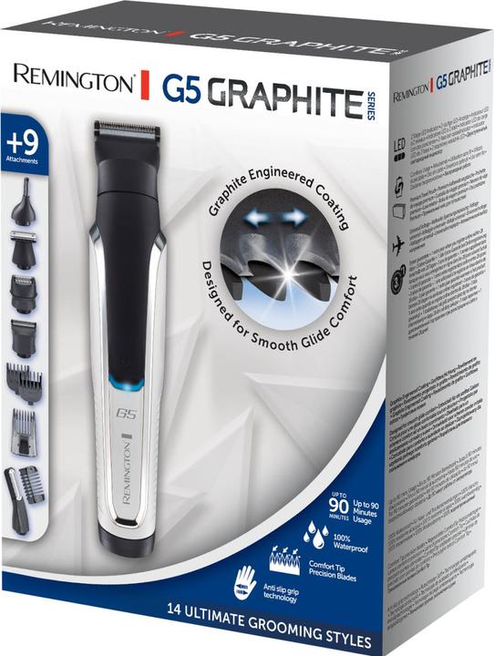 Actual product image Remington GRAPHITE SERIES G5 men's razor