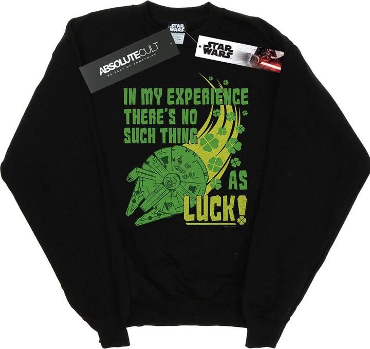 Produktbild Star Wars Millennium Falcon Shamrock Luck Sweatshirt (S)