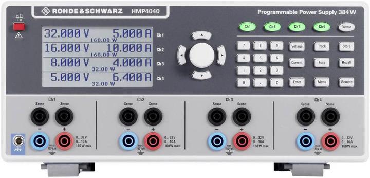 Produktbild Rohde & Schwarz Labornetzgerät, einstellbar HMP4040 DC Netzgerät