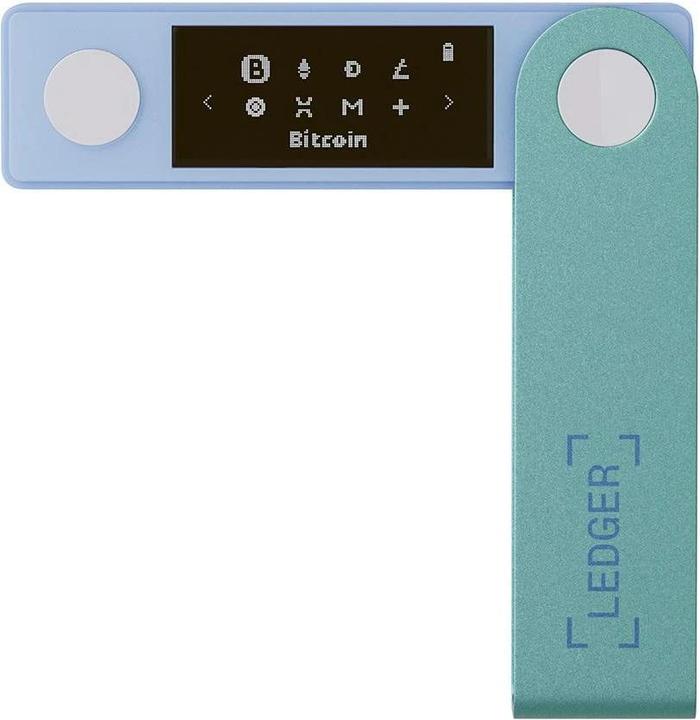 Actual product image Ledger Nano X Pastel Green (Ripple, Bitcoin, Litecoin, Cardano, TRON, Bitcoin cash, Ethereum Classic, Ether, Stellar, Monero, Dogecoin)