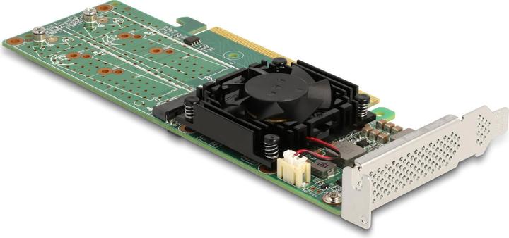 Delock Host Bus Adapter PCI Express x16 - 4x NVMe M.2 Key M