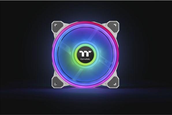 Image du produit Thermaltake Riing Quad 12 RGB White Edition (120 mm, 3 x)