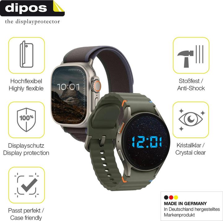 Actual product image Dipos 3D Full Cover Screen Protector