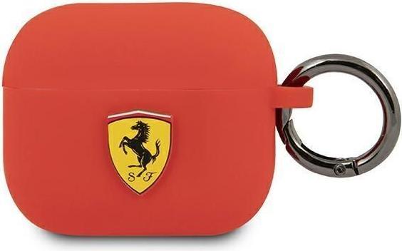 Immagine prodotto Ferrari FEA3SILRE Coperchio per AirPods 3 czerwony/rosso Silicone (Borsa per cuffie)