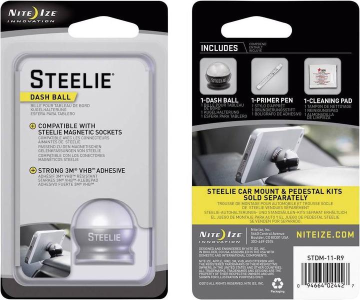 Actual product image Nite Ize Steelie ball holder