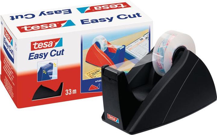 Produktbild tesa tesafilm EASY CUT Tischabroller - Klebeband-Spender für Rollen bis 33 m x 19 mm