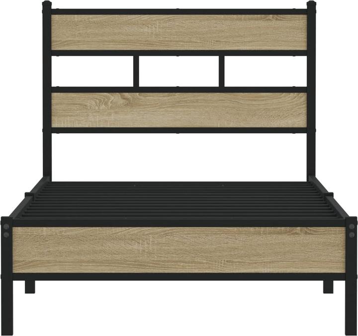 Image du produit VidaXL Cadre de lit Lit simple sans matelas 90x190 cm bois composite (90 x 190 cm)