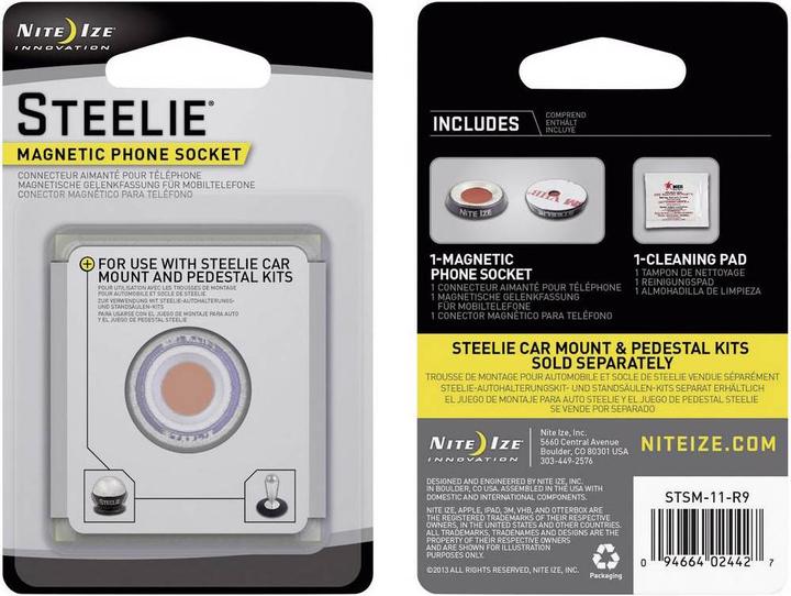 Produktbild Nite Ize Steelie Magnetische Gelenkfassung, klein