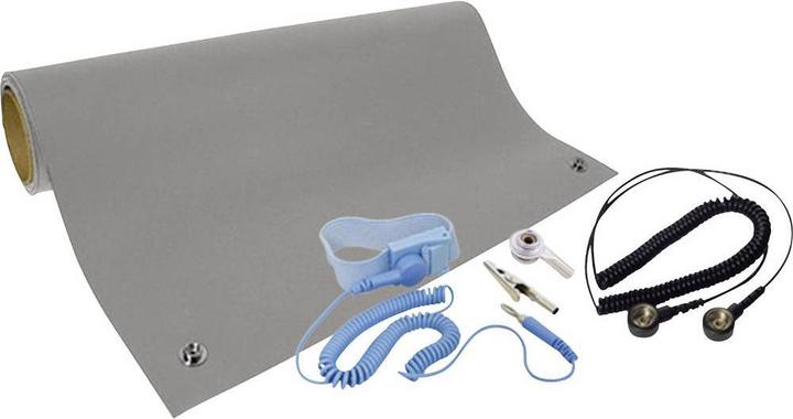 Produktbild Quadrios ESD Tischmatten Set Komplett 60 x 120 cm (Statikschutz)