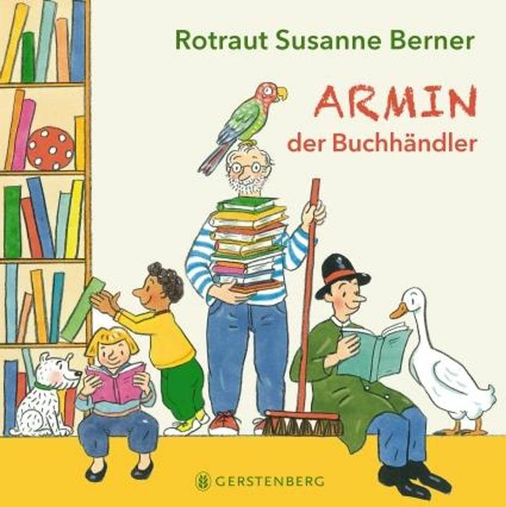 Actual product image Armin, der Buchhändler (German, Red Lady Susanne Berner, 2021)