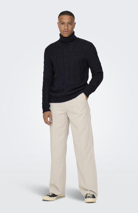 Produktbild Only & Sons Strukturstrick Strickpullover (M)