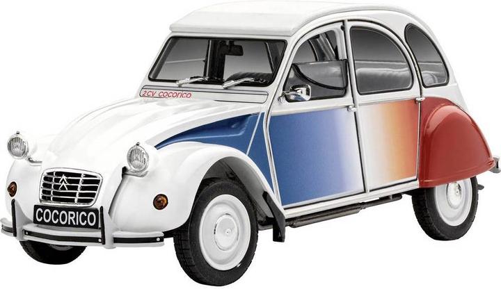 Actual product image Revell 07653 Citroën 2 CV Cocorico car model kit 1:24