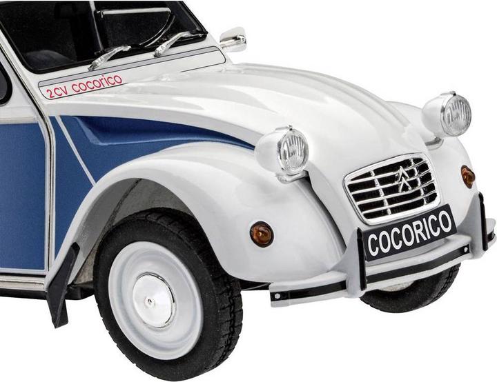 Actual product image Revell 07653 Citroën 2 CV Cocorico car model kit 1:24