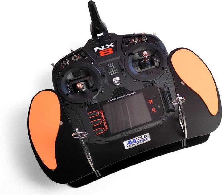 Actual product image AHLtec Transmitter panel Spektrum NX6, NX8, NX10 in Black