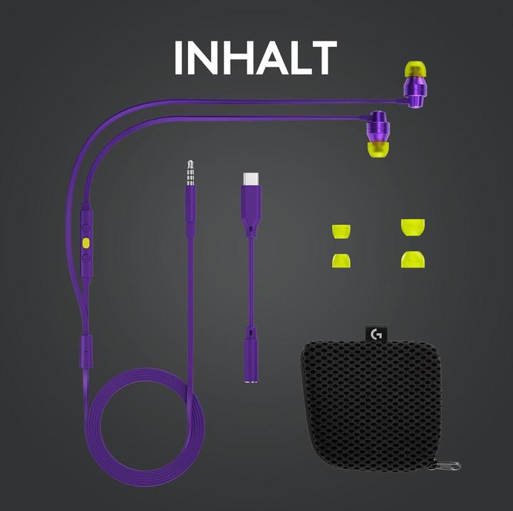 Actual product image Logitech G G333 - LILA - 3.5 mm - EMEA (Cable)
