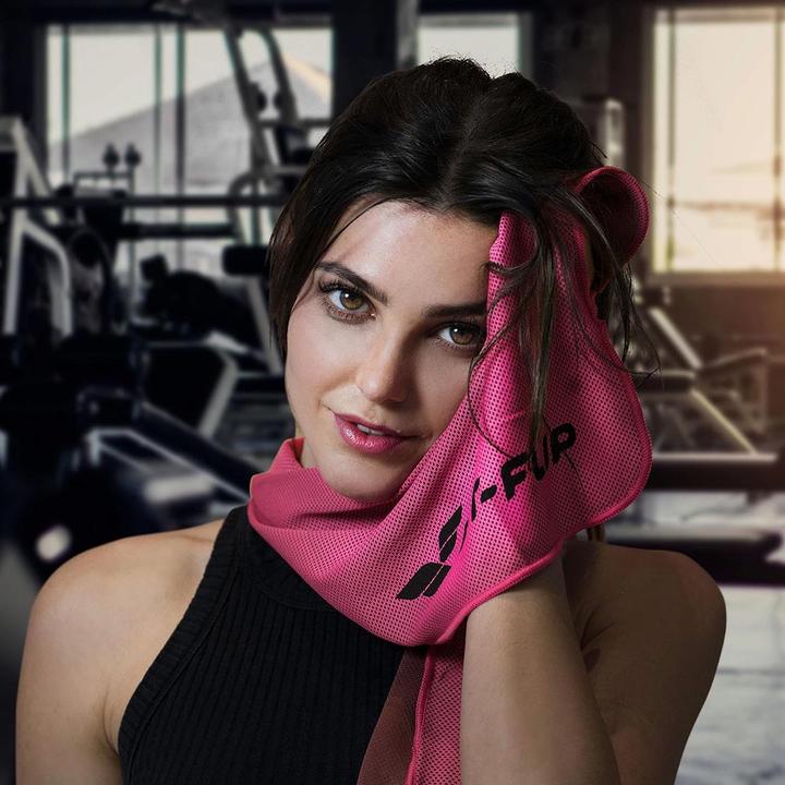 Produktbild Fit-Flip Airflip Towel Kühlhandtuch Mikrofaser mit Tasche 100x30cm (100 x 30 cm)