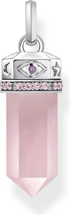 Actual product image Thomas Sabo Pendant with rose quartz crystal silver (925 silver)