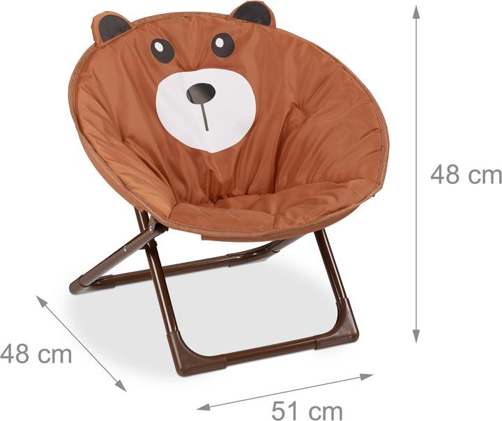 Produktbild Relaxdays Moonchair (Kinderstuhl)