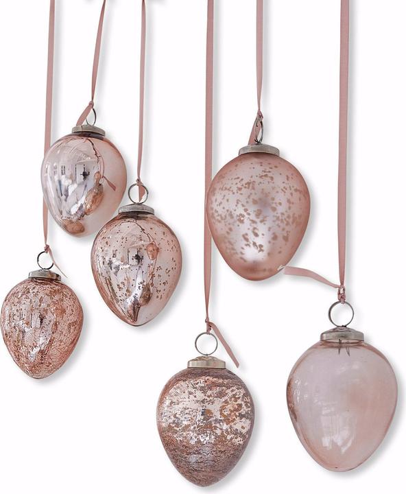 Actual product image Loberon Easter egg set of 6 Cataleya pink (6 -part)