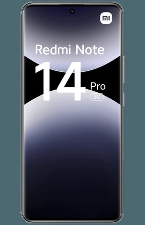Produktbild Xiaomi Redmi Note 14 Pro 5G (512 GB, Midnight Black, 6.67", Dual SIM, 200 Mpx, 5G)