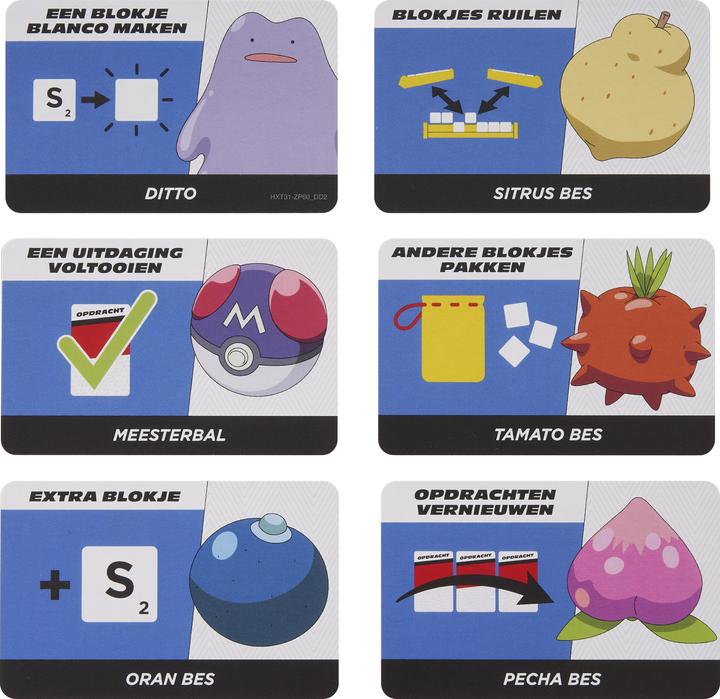 Actual product image Mattel Hxt31 Nl Scrabble Pokemon (Dutch)