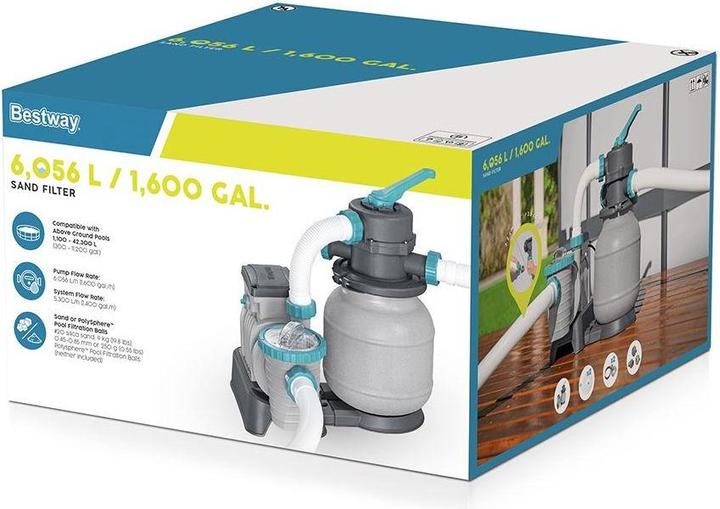 Produktbild Bestway Sandfilteranlage 6.056 l/h