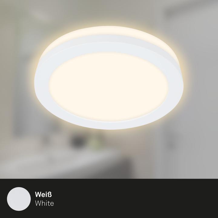 Actual product image Briloner LED recessed lights, set of 3, white, 3xLED board/3W (350 lm)