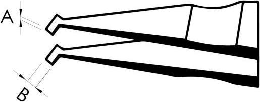 Actual product image Knipex SMD Precision Tweezers