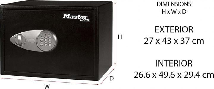 Produktbild Master Lock X125ml (33.30 l)