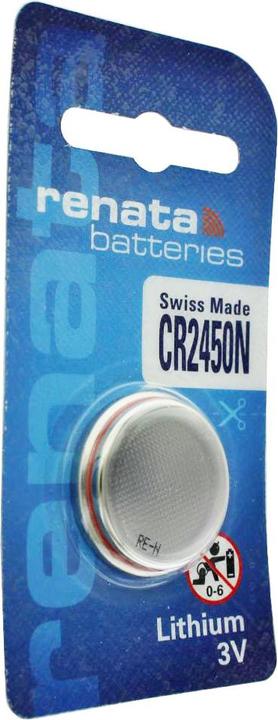 Actual product image Renata Knopfzelle RE2450N CR2450N (1 pcs., CR2450, 540 mAh)