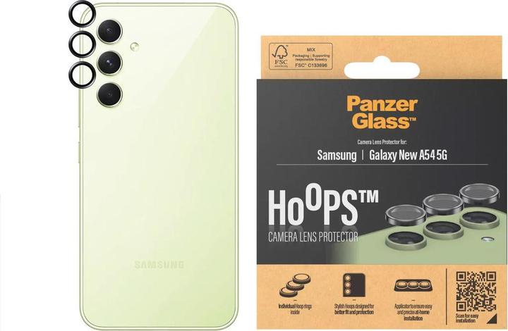 Produktbild PanzerGlass Hoops Camera Lens Protector (1 Stück, Samsung Galaxy A55)