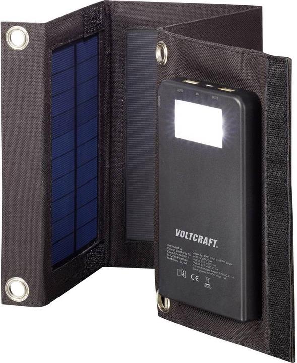 Immagine prodotto Voltcraft Caricabatterie solare (4000 mAh)