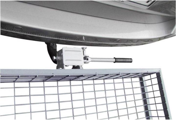 Immagine prodotto Berger & Schröter Fissaggio rapido Fissaggio rapido con una leva a una mano per il portapacchi posteriore (Grigio)