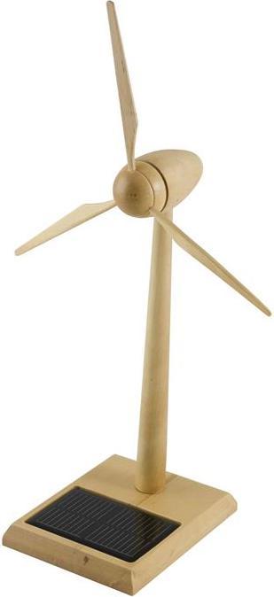 Actual product image Inpro Solar Solar wind generator wood FSC, 30 cm
