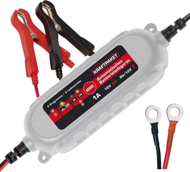Immagine prodotto Dino Caricabatterie automatico (12V, 6V, 1 A)