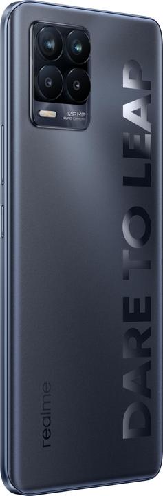 Actual product image realme 8 Pro (8GB) (128 GB, Infinite Black, 6.40", Dual SIM, 108 Mpx, 4G)