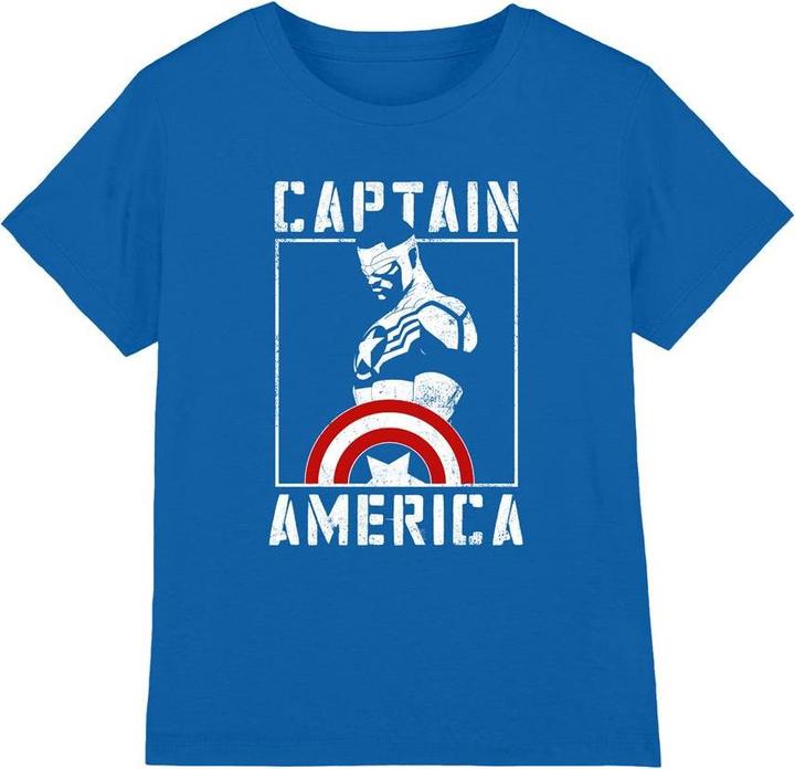 Immagine prodotto Captain America Maglietta Stencil Bambini (140)
