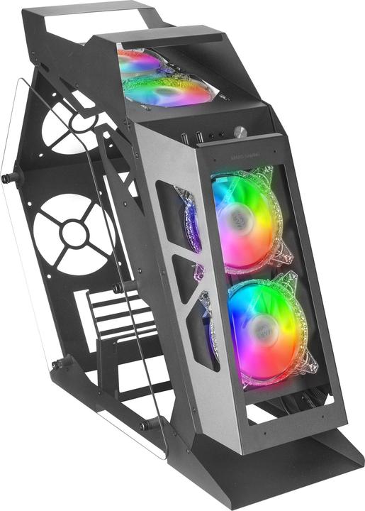 Image du produit Mars Gaming Boitier Mini Tour Micro Atx Mc61 RGB Avec Panneau Vitré (Noir) (Mini-ITX, mATX)