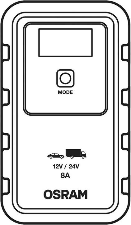 Produktbild Osram 908 OEBCS908 (12V, 24V, 8 A)