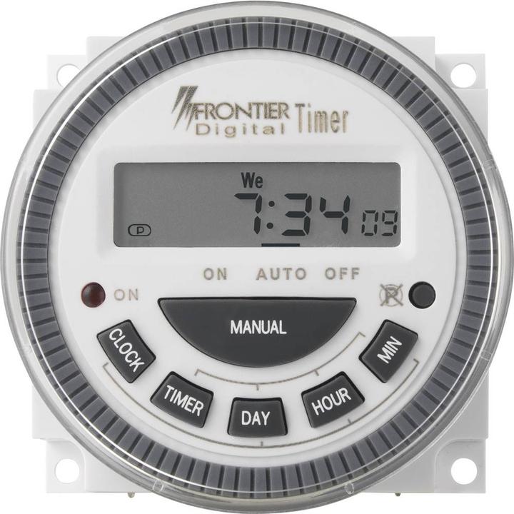 Montage en façade Horloge programmable INTÉGRATION NUMÉRIQUE HORLOGRAPHE