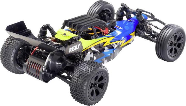 Produktbild Reely Brushed 1:10 RC Modellauto Elektro Buggy Buzz 100% RtR 2,4 GHz inkl. Akku und Ladekabel
